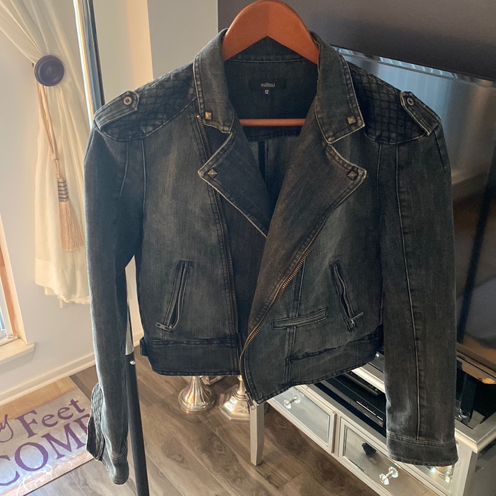 Millau Cropped Jean Jacket